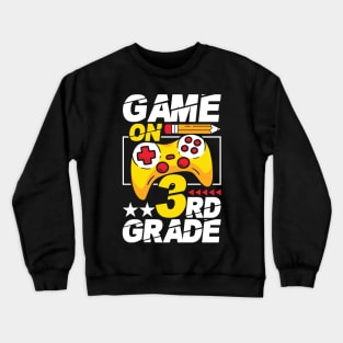 Game On 3rd Grade Crewneck Sweatshirt